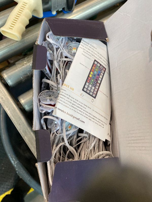 Photo 1 of ***MISSING POWER SUPPLY*** LETIANPAI 300FT Permanent Outdoor Lights,RGB Eaves Light with App Control Remote,DIY Scene Modes IP67 Waterproof Under Eave Lighting,Outdoor Lights for Decor,Garden Decor,House,Party,Holiday