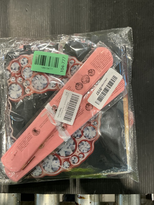 Photo 1 of 50th Birthday Decorations Kit for Women, Back in 1975 Banner Party Supplies, Black Rose Gold Happy 50th Birthday Banner Backdrop Hanging Swirls Paper Fans Balloon, Vintage 50 Year Old Birthday Gifts