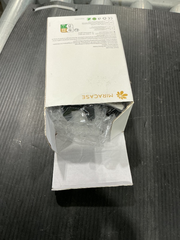 Photo 1 of ***MISSING TIGHTNING NUT*** Miracase Phone Holders for Your Car with Metal Hook Clip, Air Vent Cell Phone Stand Car Mount, Universal Automobile Cradle for Garmin GPS Fit iPhone Android and All Smartphones, Dark Black