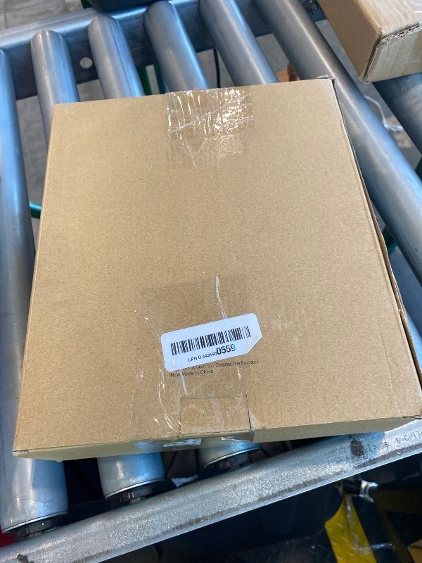 Photo 1 of **MAJOR DAMAGE**
Brizled Lighted Tree Topper, 9.25’’ Gold Glitters Plated Snowflake Christmas Tree Topper with 20 Count Warm White Lights, UL Listed Plugin Xmas Treetop for Xmas Home Holiday Decorations