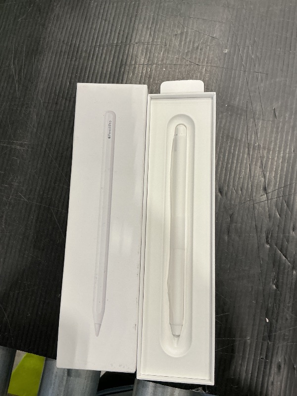 Photo 1 of ***MISSING STYLUS TIP*** Apple Pencil Pro: Latest Model - Device Compatibility Check Required - Pixel-Perfect Precision, Tilt and Pressure Sensitivity, Perfect for Note-Taking, Drawing, and Art. Charges and Pairs Magnetically