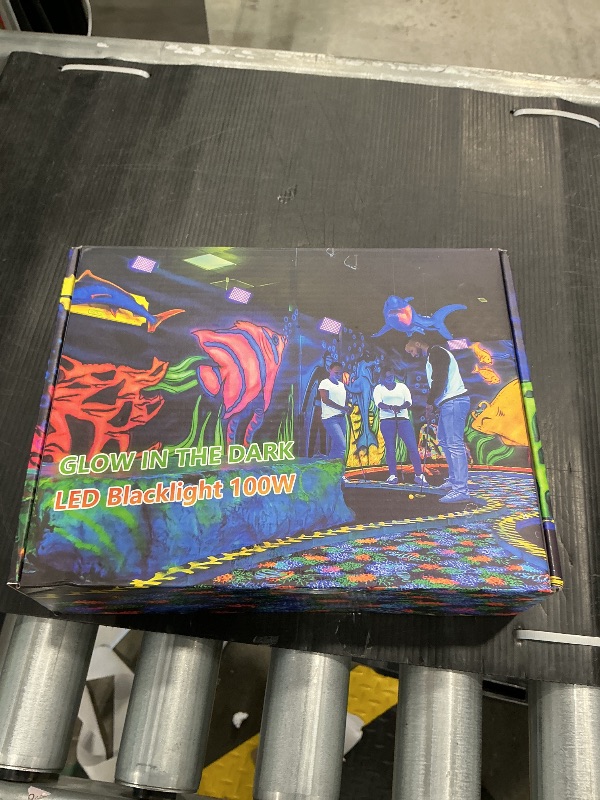 Photo 1 of *USED*
Glostars 100W LED UV Black Light, Powerful UV Spotlight, IP66, 395nm Lamp for Christmas, Halloween Glow Party (2 Packs)