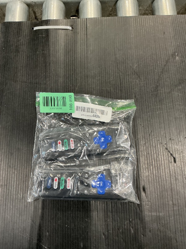 Photo 1 of (Pack of 2) Replacement Remote Control Only for Roku TV, Compatible for TCL Roku/Hisense Roku/Onn Roku/Sharp Roku/Element Roku/Westinghouse Roku/Philips Roku Smart TVs (Not for Roku Stick and Box)
