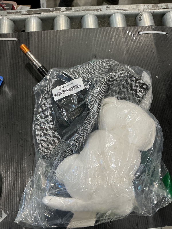 Photo 1 of 5 Pcs Dog Catcher Costume Men Include Herringbone Tweed Flat Cap, Adjustable Suspender, Dalmatian Dog Catcher Costume for Adult Couple Men Halloween Cosplay Party