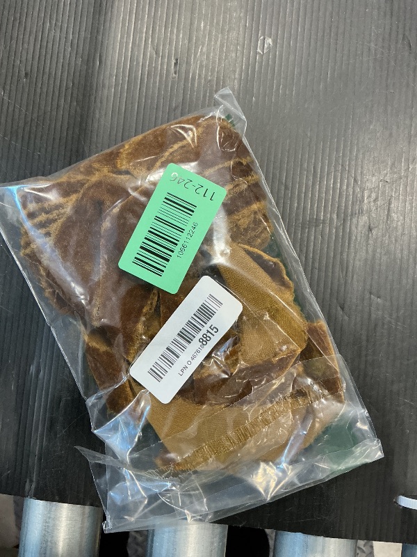 Photo 1 of *partial set* SIMISI RIBBON Camel Frayed Velvet Ribbon 1.5 Inch Handmade Vintage Ribbon for Christmas Tree, Gift Wrapping, Outdoor, Wreath, Garland, Hair Accessories, Bows Making, Flower Bouquet (6 Yards)