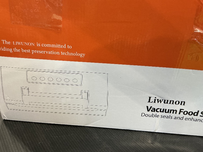 Photo 1 of Powerful Suction Vacuum Sealer Machine,Commercial Fully Automatic Food Vacuum Sealer with Double Heat Seal,Dry & Moist Modes,Built-in Cutter,Bags Storage,Easy-Lock Handle,Include 2 Bag Rolls (Black)