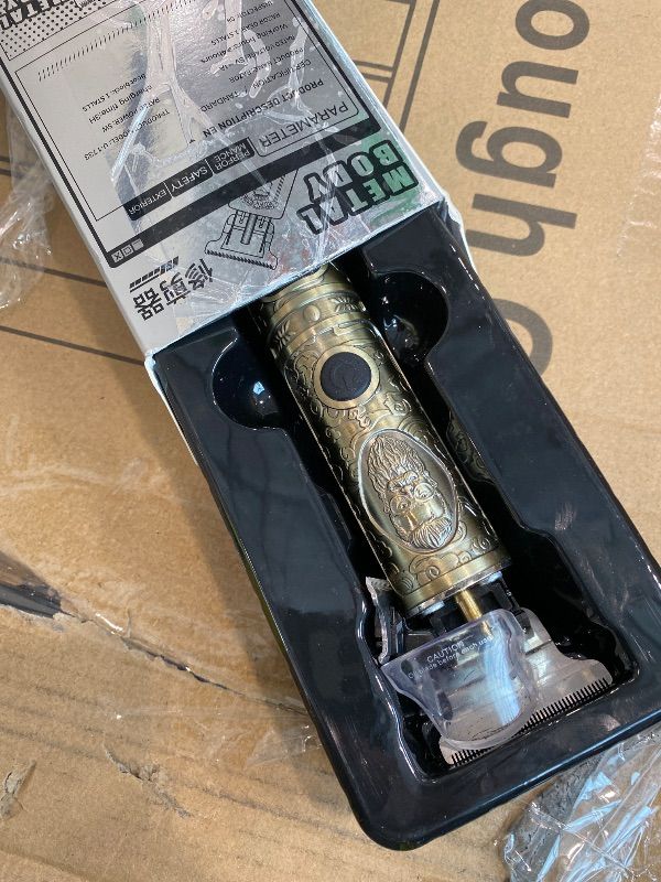 Photo 1 of **MINOR DAMAGE - USED**
Ufree Professional Beard Trimmer for Men, Zero Gapped T-Blade Hair Clipper & Mustache Trimmer Kit with LCD Display, Precision Edgers for Haircut & Grooming, Barber-Grade Electric Shaver, Gifts for Men