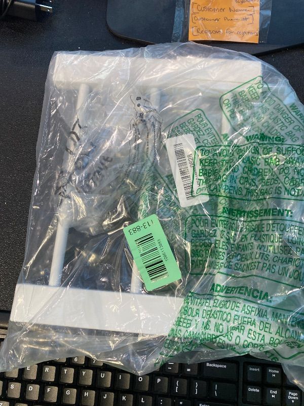 Photo 1 of **missing item** check clerk note** Fldofaves Dog Gate - 18"-45" Adjustable Extra Wide Metal Baby Gate to Step Over, 10" Tall Small Pet Gate with 3 Extension Kits, Pressure Mounted for Doorways & Stairs