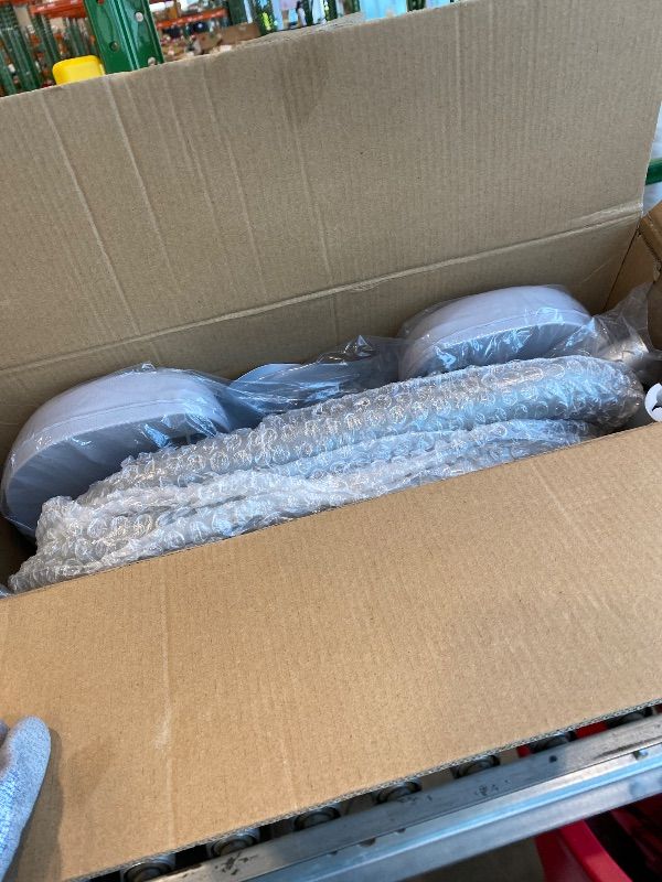 Photo 1 of **MISSING PARTS**
xlkkf Adjustable Raised Toilet Seat with Handles - FSA HSA Eligible Toilet Riser for Seniors & Handicap, Fits Any Toilet, Supports 400lbs