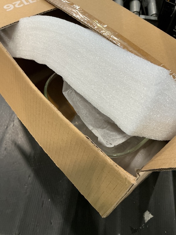 Photo 1 of *PARTIAL SET - ONLY 1 jar*
ComSaf 3.6 Qt Glass Food Storage Containers Set of 2, Large Storage Containers with Lids, Square Glass Jars with Lids, for Flour and Sugar, Cereal, Rice, Pasta, Oats, Coffee Beans