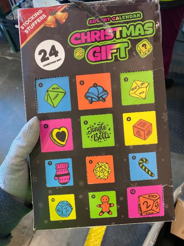 Photo 1 of *MISSING PARTS UNKNOWN*
2025 Santa Swap Gift Exchange Dice,Advent Calendar 2025,24 Days Christmas Countdown Gift with Dice Set,Stocking Stuffers for Men Women Adults Couples,Anniversary Christmas Birthday Wedding Gifts