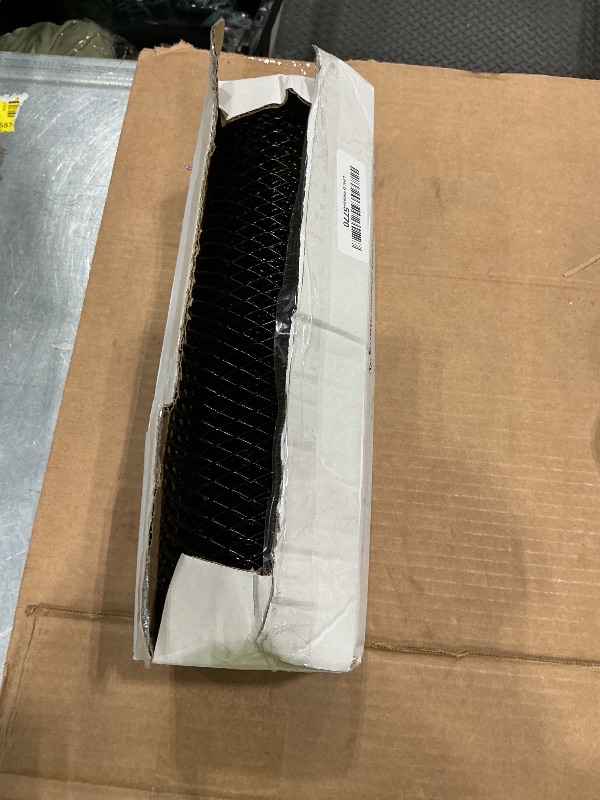 Photo 1 of *USED*
AggAuto Universal 40"x13" Car Grill Mesh - 100x33cm Aluminum Alloy Automotive Grille Insert Bumper 10x20mm Rhombic Hole, One of the Most Multifunctional Shape Grids Black