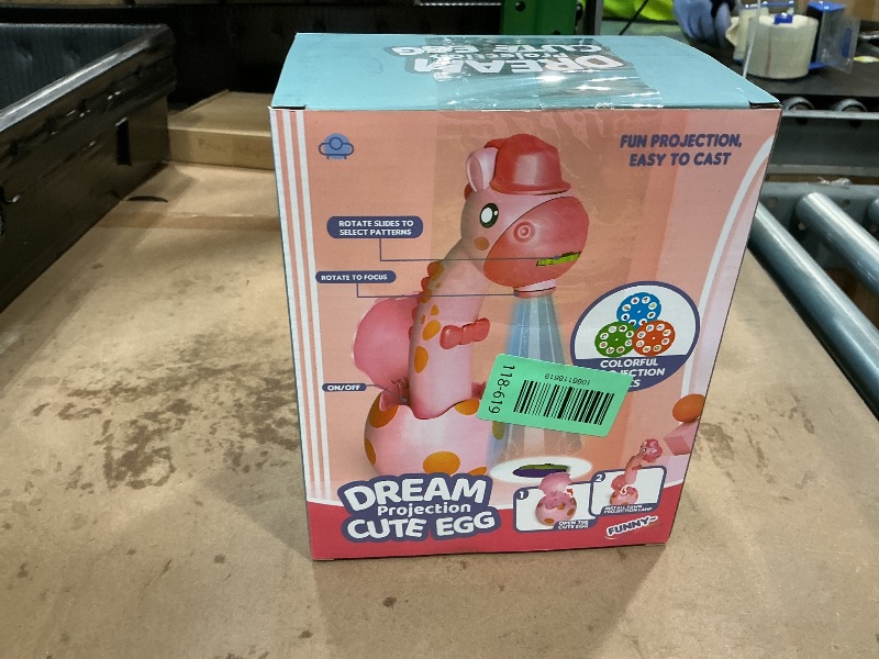 Photo 1 of **MISSING PARTS**
KETIEE Drawing Projector for Kids, Tracing and Drawing Projector Toy with Light & Music, Children Smart Projector Sketcher, Kids Art Projector with 72 Stencils for Boy Girl 3-8 Years Old (Pink)