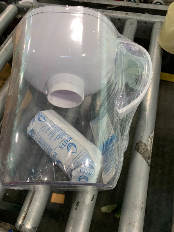 Photo 1 of ** FACTORY SEALED**Brita Large Water Filter Pitcher for Tap and Drinking Water, Includes 1 Standard Filter, BPA-Free, Lasts Two Months, 10-Cup Capacity, Bright White