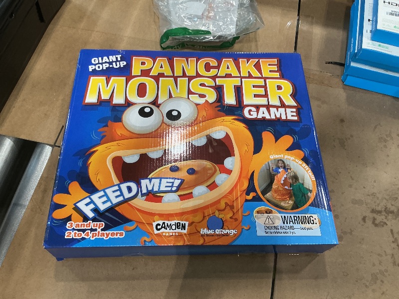 Photo 1 of *USED*
Pancake Monster Hilarious Interactive Tactile Toy Game for Kids by Blue Orange Games for 2 to 4 Players Ages 3 & Up.