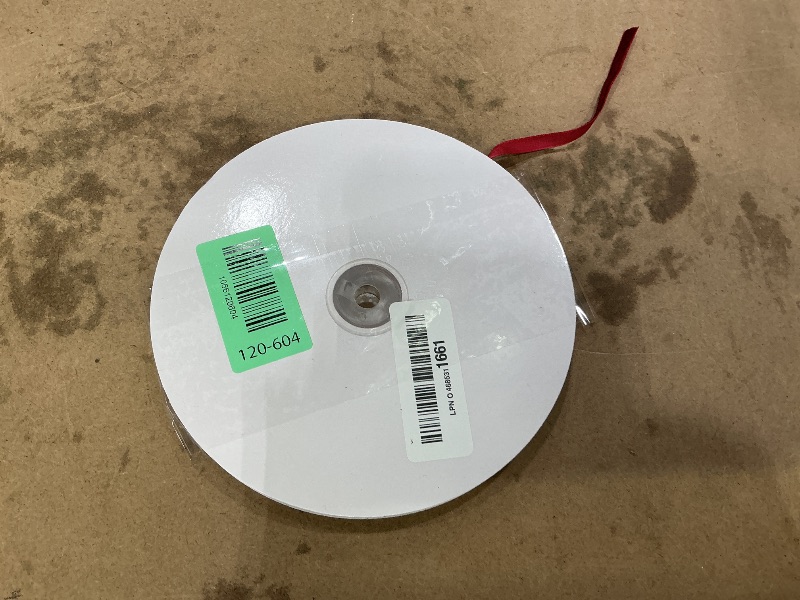 Photo 1 of 1/4" X 20 Yards Burgundy Velvet Ribbon for Christmas Tree Wreath Decoration Handmade Crafts Ornaments Gift Wrapping & Bow Making