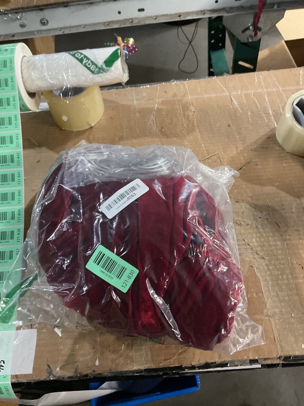 Photo 1 of 118 x 31 Inch Giant Christmas Tree Topper Bow Extra Large Velvet Bow for Christmas Decoration Huge Xmas Tree Bows with Streamers for Home Holiday Birthday Wedding Party Decor Supplies (Burgundy)