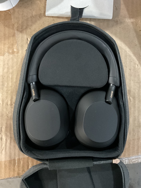 Photo 1 of (used)(see all images) Sony WH-1000XM5 Noise Canceling Wireless Headphones - 30hr Battery Life - Over-Ear Style - Optimized for Alexa and Google Assistant -