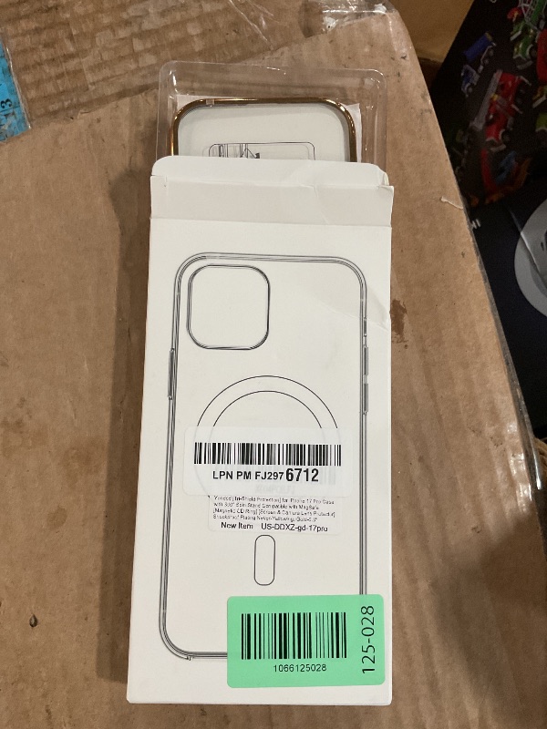 Photo 1 of [Tri-Shield Protection] for iPhone 17 Pro Case with 360° Spin Stand Compatible with MagSafe [Magnetic CD Ring] [Screen & Camera Lens Protector] Shockproof Plating Never-Yellowing, Gold-6.3"