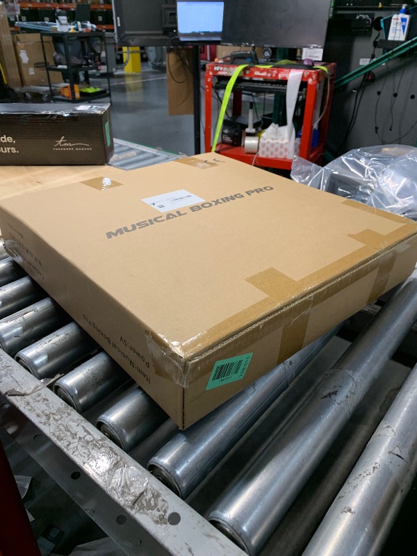 Photo 1 of ***(MAJOR DAMAGE/ SEE NOTES FOR DETAILS)***ROIPXM Music Boxing Machine for Adults, Music Punching Machine with Gloves, Boxing Machine Wall Mounted Music for Home, Indoor and Gym