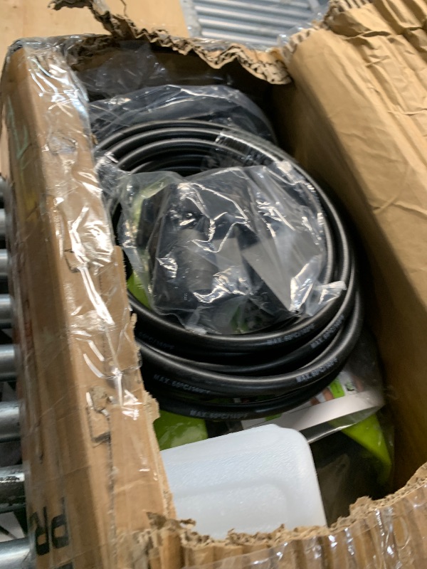 Photo 1 of **********NONFUNCTIONAL, FOR PARTS ONLY*************
Pressure Washer, Power Washer with 4 Quick Connect Nozzles, High Pressure Cleaning Machine with Foam Cannon for Cars/Fences/Driveways/Patios/Home Cleaning