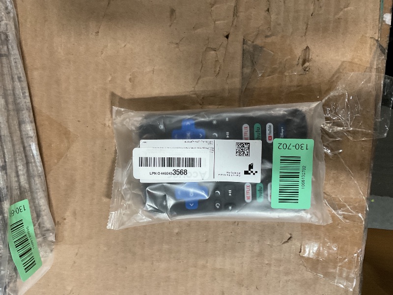 Photo 1 of (Pack of 2) Replacement Remote Control Only for Roku TV, Compatible for TCL Roku/Hisense Roku/Onn Roku/Sharp Roku/Element Roku/Westinghouse Roku/Philips Roku Smart TVs (Not for Roku Stick and Box)