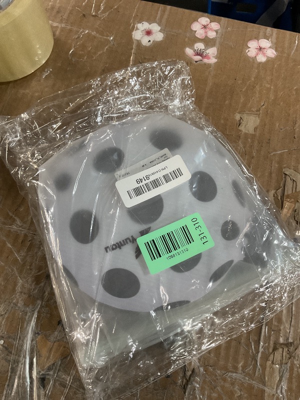 Photo 1 of ***(STOCK PHOTO FOR REFERENCE ONLY/ PATTERENS WILL VARY)***Yuntau 12 Pcs Large White and Black Christmas Ornaments Christmas Tree Picks Decorations Xmas Tree Topper Ornaments for Home Office Winter Holiday Xmas Party Supplies