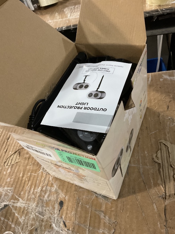 Photo 1 of ***(PARTS ONLY/ NON FUNCTIONAL)***Christmas Projector Lights Outdoor No Need to Change Cards, 26 Effects Holiday Christmas Projector Light Outdoor 2 in 1 with Remote, Christmas Decorations Lighting for Outside Home Party House Decor