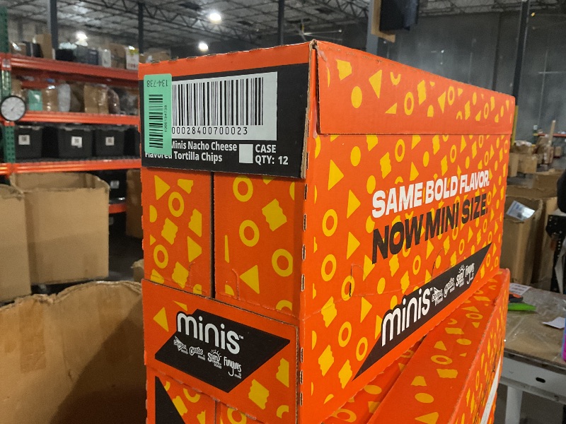 Photo 1 of ****** CASE****** Doritos, Mini Nacho Cheese, 5.12 Ounce x 12