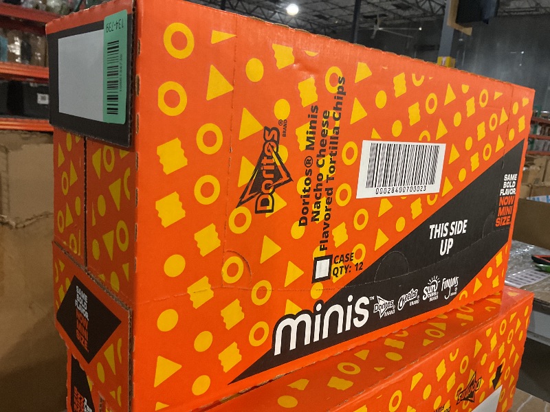 Photo 1 of ****** CASE****** Doritos, Mini Nacho Cheese, 5.12 Ounce x 12