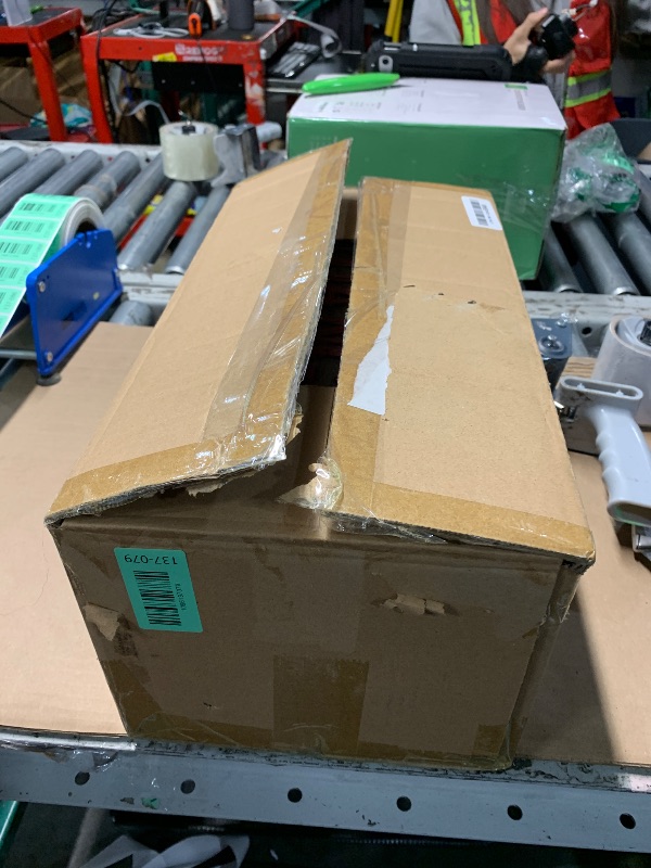 Photo 1 of [ Talking & Sound Activated ] 40 Inch Halloween Decorations Outdoor Animatronic Standing Scary Clown, Light Up Red Eyes & Shake Body, Creepy Sound Props for Halloween Haunted House Porch Yard Decor