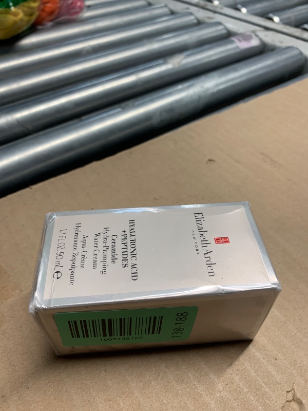 Photo 1 of ***FACTORY SEALED***Elizabeth Arden Hyaluronic Acid + Peptides Ceramide Hydra-Plumping Water Cream, Lightweight Gel Texture, Firming Moisturizer, Skincare Gift for Women, 1.7 oz