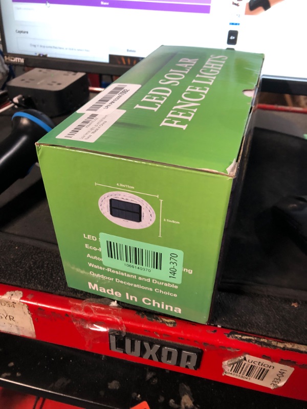 Photo 1 of LYHOPE Solar Fence Lights Outdoor, IP65 Waterproof Solar Light for Outside, 12 Pack Deck Light for Backyard, Railing, Patio, Deck Fence, Stair Railings and Wall (Warm Yellow)