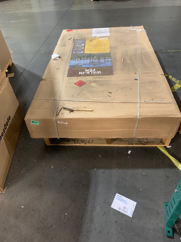 Photo 1 of ***FACTORY SEALED | TRUCK/TRAILER PICKUP ONLY*** Rugged Ranch Products 6.3 Foot Welded Wire Universal Walk In Coop Style Pen with Double Latch Entry and Removable Knock Out Panel for Small Animals