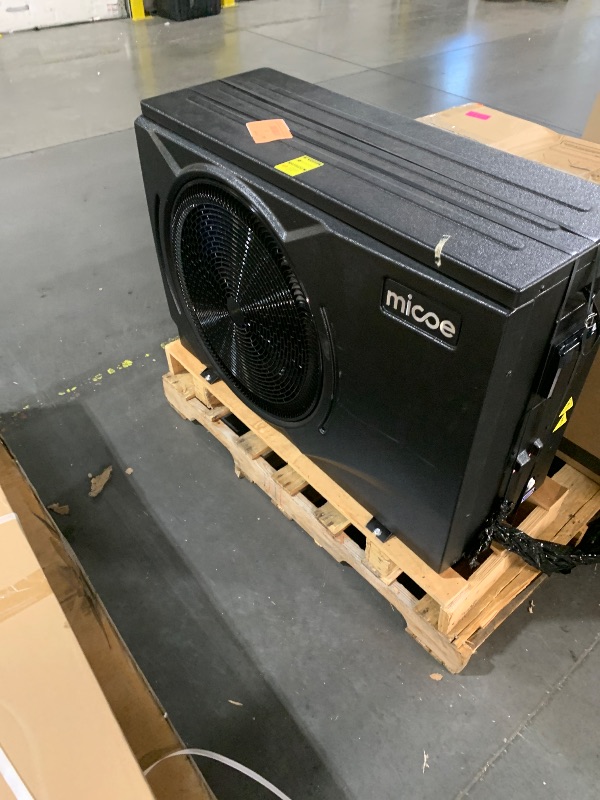 Photo 1 of MICOE 58000 BTU Swimming Pool Heat Pump Up to 30ft (8/18/30ft) &16500 Gallons Electric Pool Heater for Above Ground or Inground Pool, Heating and Cooling Pool Heater 220V
