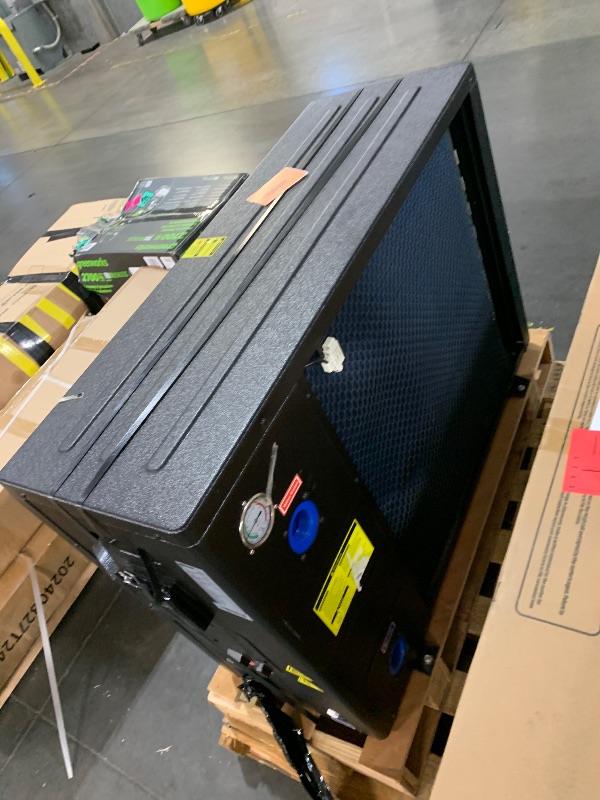 Photo 1 of MICOE 58000 BTU Swimming Pool Heat Pump Up to 30ft (8/18/30ft) &16500 Gallons Electric Pool Heater for Above Ground or Inground Pool, Heating and Cooling Pool Heater 220V