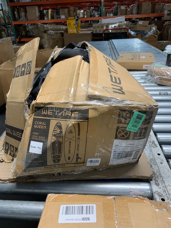 Photo 1 of ***STOCK PHOTO FOR REFERENCE ONLY***
WETARE 11'6"x35" Inflatable Paddle Board, 450lbs Extra Wide Stand Up Sup Board for Adults, Blow Up Paddleboard Kayak Non-Slip Stable Deck Boat for Yoga Fishing Surf