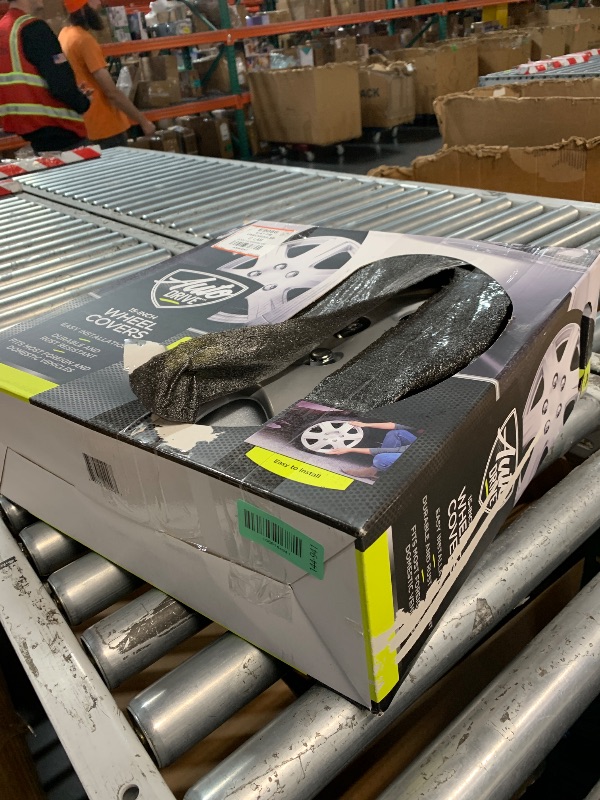 Photo 1 of ***MISSING PARTS***
Auto Drive 15 Inch Silver Alloy Finish Hubcap Wheel Covers - Set of 4 - Fits Most Cars