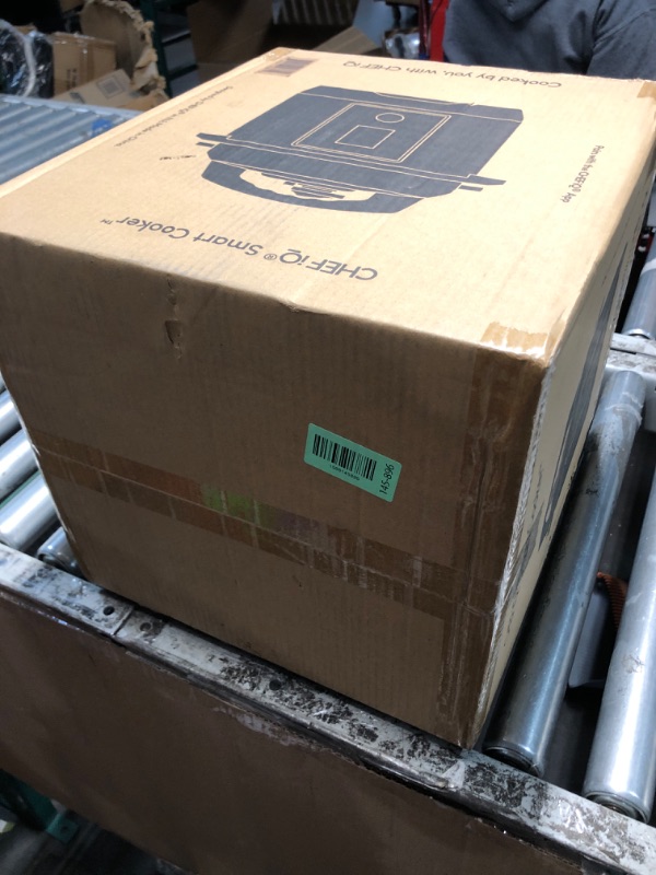 Photo 1 of ****MISSING INSIDE POT****CHEF iQ Smart Pressure Cooker with WiFi and Built-in Scale - Easy-to-Use 10-in-1 Multicooker with 500+ Guided Recipes - Rice Cooker, Slow Cooker, Instant Meals for Foodies - 6 Quart - Family Size