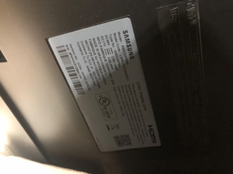 Photo 1 of Samsung 55" Odyssey Ark 2nd Gen 4K UHD 1000R Curved Gaming Monitor, 165Hz, 1ms, 4 Input Multi View, Quantum Mini-LED, AMD FreeSync Premium Pro, HDR 10+, Height Adjustable Screen, LS55CG970NNXGO