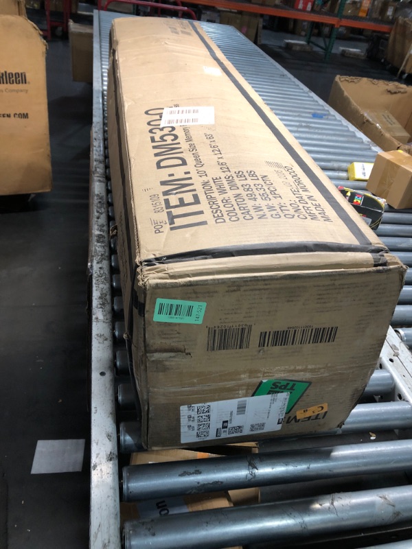 Photo 1 of ***FACTORY SEALED***
FDW | 10 Inch Queen Mattress | Medium Firm | Gel Memory Foam Mattress | White | Bed in a Box, CertiPUR-US Certified | Pressure Relief, Cooling Ventilated Foam | Washable Removable Cover