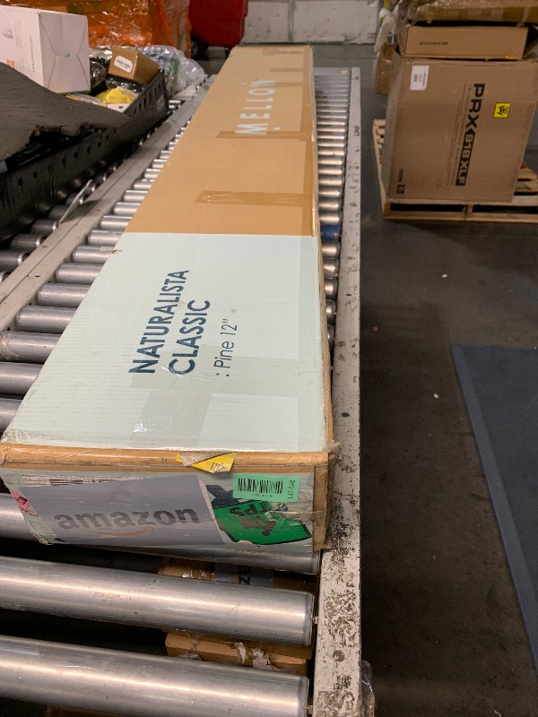 Photo 1 of ***FACTORY SEALED***
Mellow Naturalista Classic - 12 Inch Solid Wood Platform Bed with Wooden Slats, No Box Spring Needed, Easy Assembly, Queen, Pine
