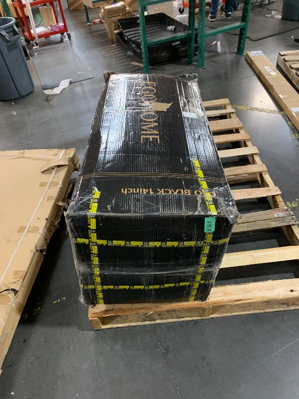 Photo 1 of ***FACTORY SEALED***
EGOHOME 14 Inch King Size Memory Foam Mattress for Back Pain, Cooling Copper Gel Bed in a Box, Foam Made in USA, CertiPUR-US Certified, Therapeutic Medium Firm, 76x80x14 Black