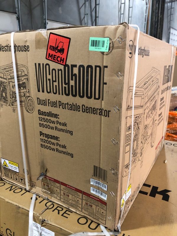 Photo 1 of ***FACTORY SEALED*** Westinghouse 12500 Watt Dual Fuel Home Backup Portable Generator, Remote Electric Start, Transfer Switch Ready, Gas and Propane Powered