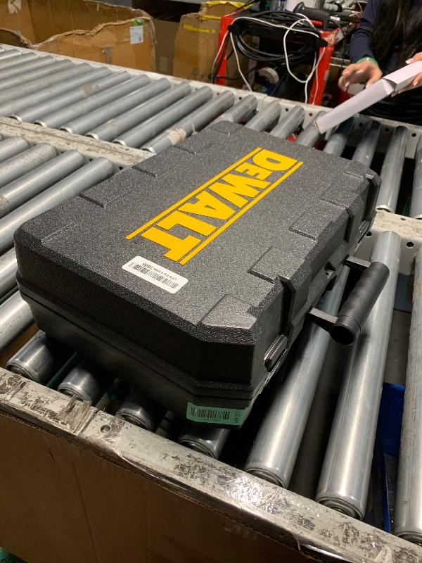 Photo 1 of DEWALT Laser Level 360 Self Leveling, 3 Way Green Laser Leveler Tool 12V MAX with 2.0Ah Battery, Charger and Durable Carrying Case, 100 Ft, Tripod Compatible (DW089LG)