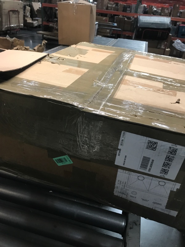 Photo 3 of DELTA FAUCET Rivet 33-Inch Workstation Kitchen Sink Drop-In Top Mount 16 Gauge Stainless Steel 50/50 Double Bowl with WorkFlow Ledge and Chef’s Kit of 8 Accessories, 95A931-33D-SS