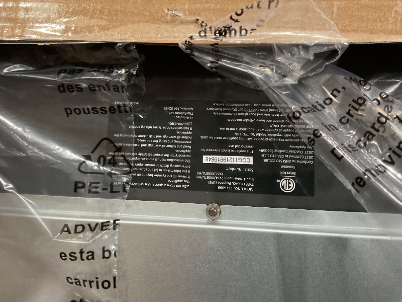 Photo 1 of ***FACTORY SEALED*** Cuisinart 360° XL Griddle Outdoor Cooking Center, 30” Round Flat Top Grill with Stainless Steel Vented Lid, Folding Prep Tables, 45,000 BTU Burners, Grease Management, Gas Grill for BBQ, Cookouts