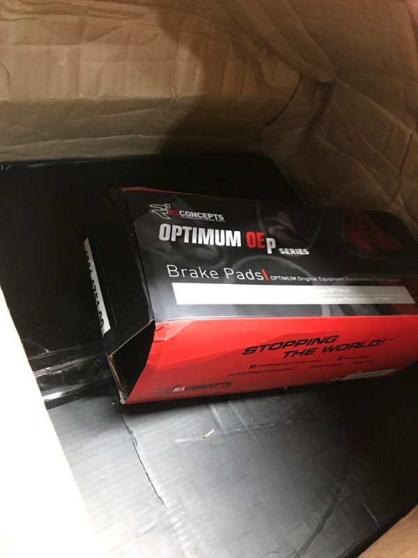 Photo 1 of R1 Concepts Front Brake Kit For 2010-2014 Land Rover Range Rover| Drilled Slotted Brake Rotors| Ceramic Brake Pads and Rotors Kit| Hardware, Sensor included