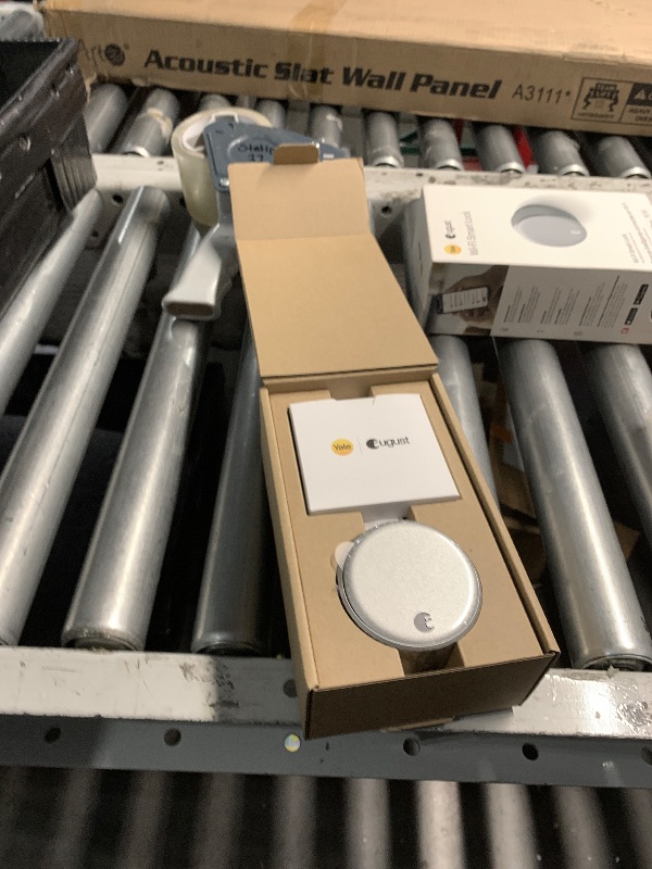 Photo 2 of August Home, Silver Wi-Fi Connected Smart Keyless Entry Door Lock, Electronic Door Lock Fits Your Existing Deadbolt in Minutes, ? ?AUG-SL05-M01-S01