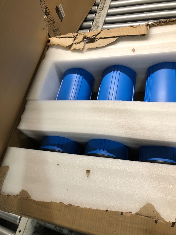 Photo 1 of Waterdrop 3-Stage Whole House Water Filter System,Reduce Iron&Manganese,with Carbon &Sediment Filters,7-Stage Filtration,Reduce Lead,Chlorine,Odor,5 Micron WHF3T-FG,1" Inlet/Outlet